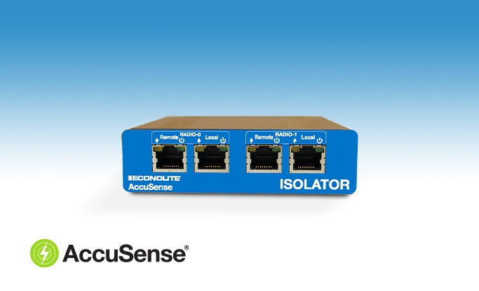 accusense isolator blue