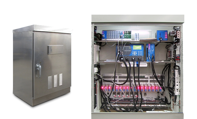NEMA traffic control cabinet
